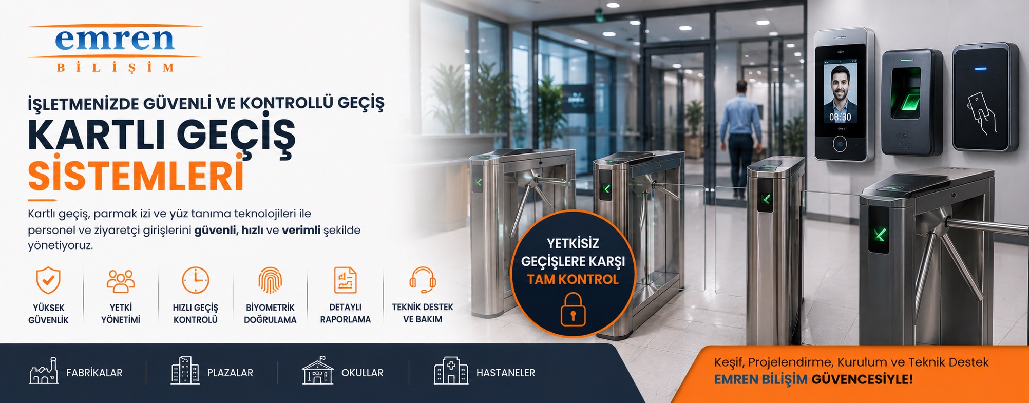 Kartlı Geçiş Sistemleri – Emren Bilişim