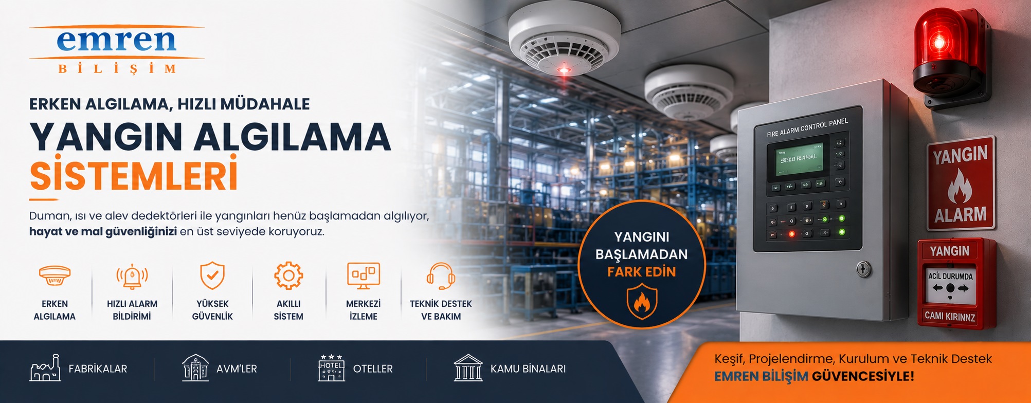 Yangın Algılama Sistemleri – Emren Bilişim